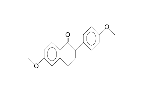 6-Methoxy-2-(4-methoxy-phenyl)-3,4-dihydro-1(2H)-naphthalenone