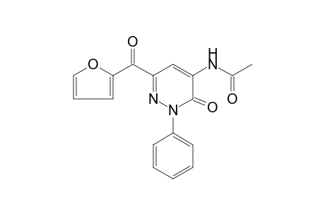 N-[6-(2-Furoyl)-3-oxo-2-phenyl-2,3-dihydro-4-pyridazinyl]acetamide