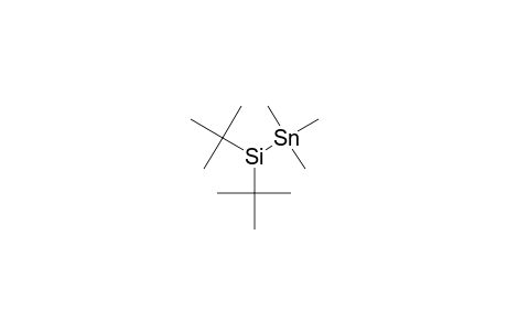 TRIMETHYLSTANNYLDI-TERT.-BUTYLSILAN