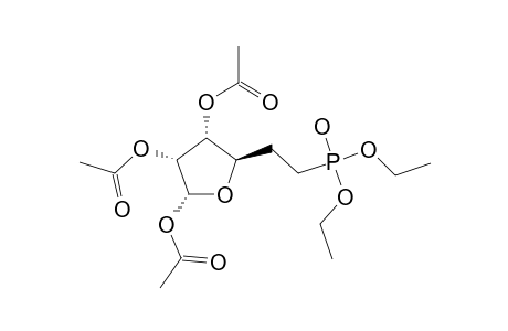 (ALPHA)-(3R,4R,5R)-5-[2-(DIETHOXYPGOSPHORYL)-ETHYL]-TETRAHYDROFURAN-2,3,4-TRIYL-TRIACETATE