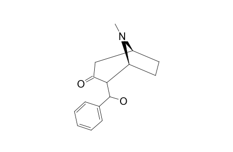 (1R*,2S*,1'R*)-2-(1'-HYDROXYBENZYL)-8-METHYL-8-AZABICYCLO-[3.2.1]-OCTAN-3-ONE