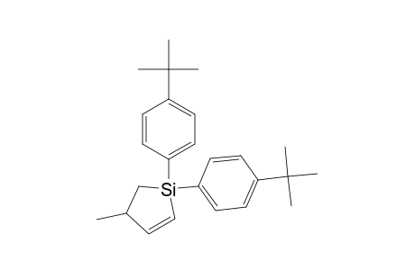 1,1-bis(4-tert-butylphenyl)-4-methyl-1-silacyclo-2-pentene