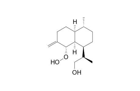 5-.alpha.Hydroperoxy-amorph-4(15)-en-12-ol