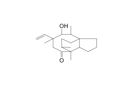 Tricyclo[5.4.3.0(1,8)]tetradecan-6-one, 4-ethenyl-3-hydroxy-2,4,7,14-tetramethyl