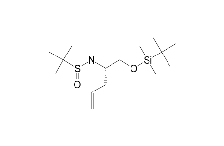 [S(S),S(C)]-N-[1-[(TERT.-BUTYLDIMETHYLSILYL)-OXY]-PENT-4-EN-2-YL]-2-METHYLPROPANE-2-SULFINAMIDE