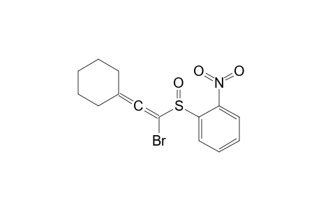 1-(1-bromanyl-2-cyclohexylidene-ethenyl)sulfinyl-2-nitro-benzene