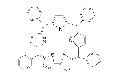 5,10,15,20-TETRAPHENYL-25,29-DITHIA-12-AZA-27-CARBASAPPHYRIN-DIPROTONATED