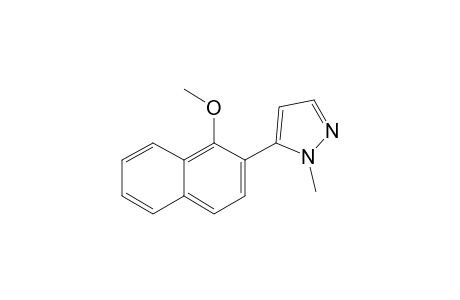 1-METHYL-5-(1'-METHOXY-2'-NAPHTHYL)-PYRAZOLE