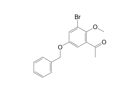 5'-benzyloxy-3'-bromo-2'-methoxyacetophenone