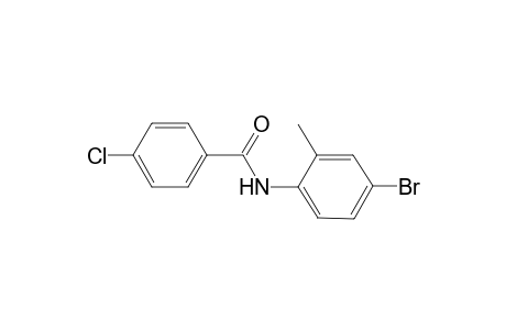 N-(4-Bromo-2-methylphenyl)-4-chlorobenzamide