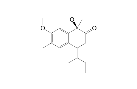 4-(2-BUTYL)-1-HYDROXY-7-METHOXY-1,6-DIMETHYL-3,4-DIHYDRO-1H-NAPHTHALENE-2-ONE