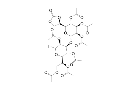 #24;(2,3,4-TRI-O-ACETYL-6,7-O-CARBONYL-L-GLYCERO-ALPHA-D-MANNO-HEPTOPYRANOSYL)-(1->3)-2,4,6,7-TETRA-ACETYL-L-GLYCERO-ALPHA-D-MANNO-HEPTOPYRANOSE_FLUORIDE