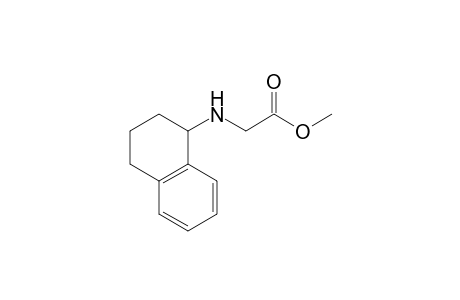 2-(1,2,3,4-Tetrahydro-1-naphthylamino)acetic acid, methyl ester