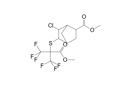 5-(ALPHA-METHOXYCARBONYLHEXAFLUOROISOPROPYLTHIO)-6-CHLOROBICYCLO[2.2.1]HEPTAN-2-CARBOXYLIC ACID, METHYL ESTER