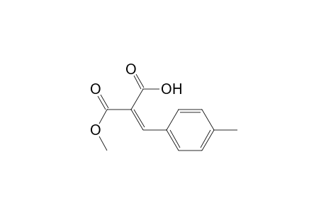 Propanedioic acid, [(4-methylphenyl)methylene]-, monomethyl ester, (E)-