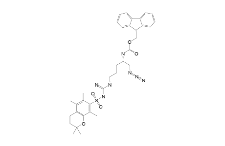 (4[(AMINO-(2,2,5,6,8-PENTAMETHYLCHROMAN-7-SULFONYLIMINO)-METHYL)-AMINO]-(S)-1-AZIDOMETHYLBUTYL)-CARBAMIC-ACID-9H-FLUOREN-9-YL-METHYLESTER