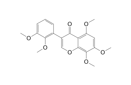 5,7,8,2',3'-PENTAMETHOXYISOFLAVONE