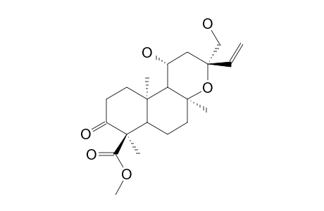 METHYL-(13S)-ENT-11-BETA,16-DIHYDROXY-3-OXO-8-ALPHA,13-EPOXY-LABD-14-EN-18-OATE