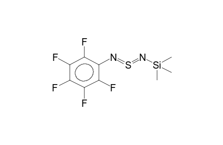 1-(PENTAFLUOROPHENYL)-3-TRIMETHYLSILYL-1,3-DIAZA-2-THIAALLENE