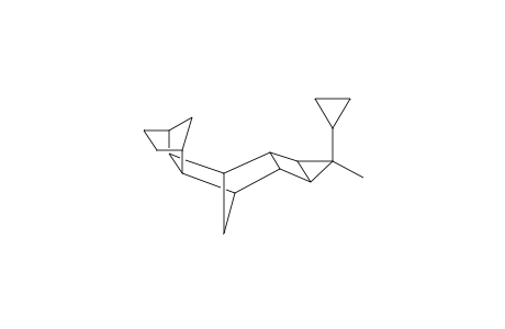 11-METHYL-11-CYCLOPROPYLHEXACYCLO[6.5.1.1(3,6).0(2,7).0(9,13).0(10.12)]PENTADECANE (ISOMER MIXTURE)