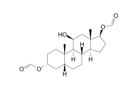 Androstane-3,11,17-triol, 3,17-diformate, (3.alpha.,5.beta.,11.beta.,17.beta.)-