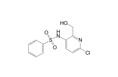 N-(6-chloro-2-methylol-3-pyridyl)benzenesulfonamide