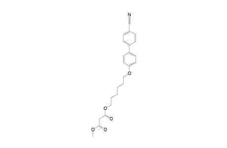 6-[(4'-CYANO-[1,1'-BIPHENYL]-4-YL)-OXY]-HEXYL-METHYL-MALONATE