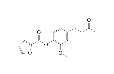 2-furoic acid, 2-methoxy-4-(3-oxobutyl)phenyl ester