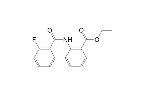 Ethyl 2-[(2-fluorobenzoyl)amino]benzoate