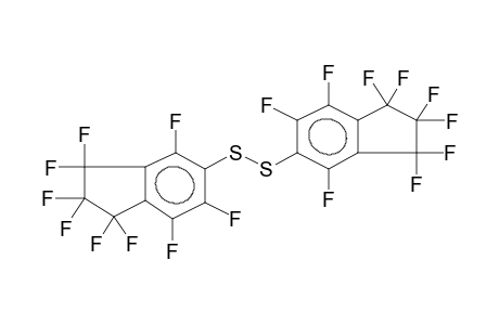 BIS(5-PERFLUOROINDANYL)DISULPHIDE