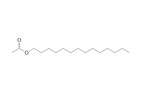 acetic acid, tetradecyl ester