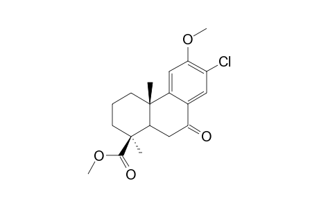 METHYL-13-CHLORO-12-METHOXY-7-OXOPODOCARPA-8,11,13-TRIEN-19-OATE