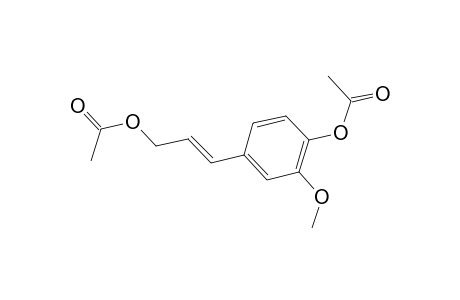 (2Z)-3-[4-(Acetyloxy)-3-methoxyphenyl]-2-propenyl acetate