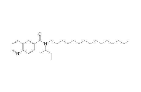 Quinoline-6-carboxamide, N-(2-butyl)-N-pentadecyl-