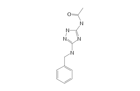 5-ACETYLAMINO-3-BENZYLAMINO-1H-1,2,4-TRIAZOLE