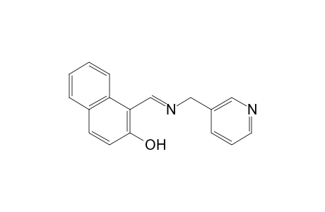 1-{N-[(3-PYRIDYL)METHYL]FORMIMIDOYL]-2-NAPHTHOL