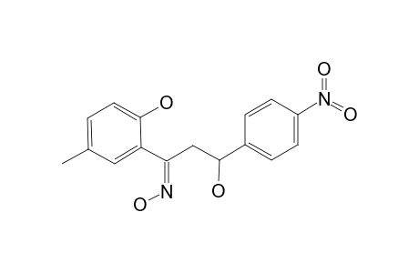 (Z)-3-HYDROXY-1-(2-HYDROXY-5-METHYLPHENYL)-3-(4-NITROPHENYL)-PROPAN-1-ONE-OXIME