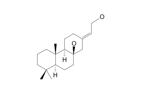 17-Norarabiet-13(15)-ene-8.beta.,16-diol