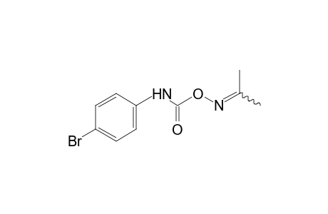 acetone, O-[(p-bromophenyl)carbamoyl]oxime