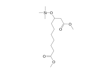 Decanedioic acid, 3-[(trimethylsilyl)oxy]-, dimethyl ester