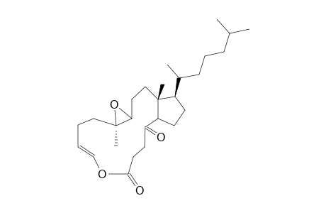 (E,9R,10R)-9,10-EPOXY-4A-OXA-A-HOMO-5,10:8,9-DISECOCHOLEST-3-ENE-5,8-DIONE