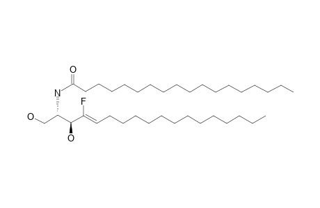 4-FLUOROCERAMIDE;[2S,3S,(4Z)]-4-FLUORO-1,3-DIHYDROXY-2-(OCTADECANOYLAMINO)-OCTADEC-4-ENE