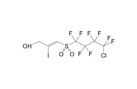 4-CHLOROOCTAFLUOROBUTYL(3-HYDROXY-2-IODOPROP-1-EN-1-YL)SULPHONE