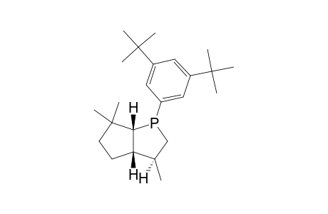 (1R,2R,4S,5S)-4,8,8-TRIMETHYL-2-(3',5'-DI-TERT.-BUTYLPHENYL)-2-PHOSPHABICYCLO-[3.3.0]-OCTANE