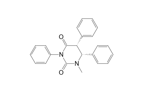 1-Methyl-3,5,6-trimethyl-hexahydropyrimidin-2,4-dione, cis-