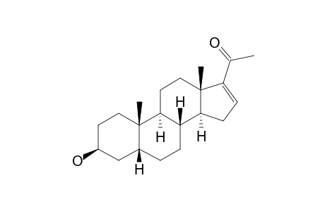 3-BETA-HYDROXY-5-BETA-PREGN-16-EN-20-ON