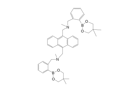 9,10-BIS-[[N-[O-(5,5-DIMETHYL-1,3,2-DIOXABORINAN-2-YL)-BENZYL]-N-METHYLAMINO]-METHYL]-ANTHRACENE