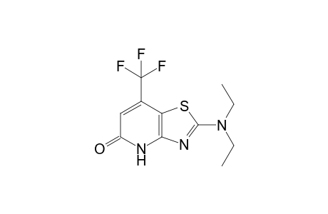 2-Diethylamino-7-(trifluoromethyl)thiazolo[4,5-b]pyridin-5(4H)-one