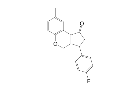 3-(4-Fluorophenyl)-8-methyl-2,3-dihydrocyclopenta[c]chromen-1(4H)-one