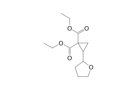 1,1-Cyclopropanedicarboxylic acid,-2-(2-furyltetrahydro) diethyl ester